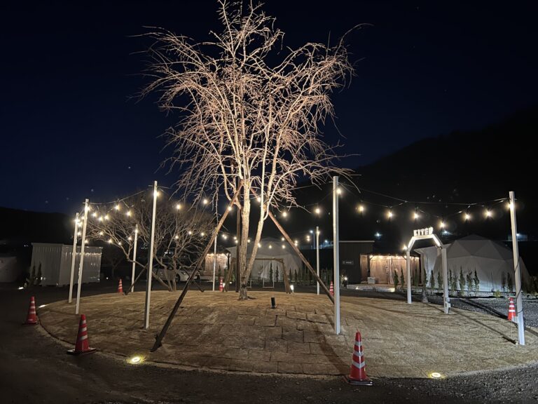 郡上市キャンプ場